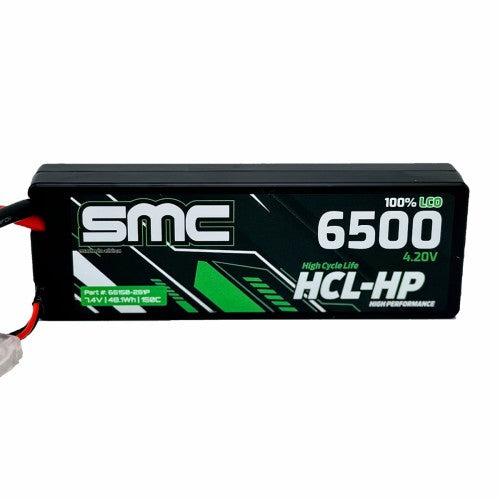 SMC65150 - 2S1P 7.4V 6500mah 150C Battery Traxxas Connector