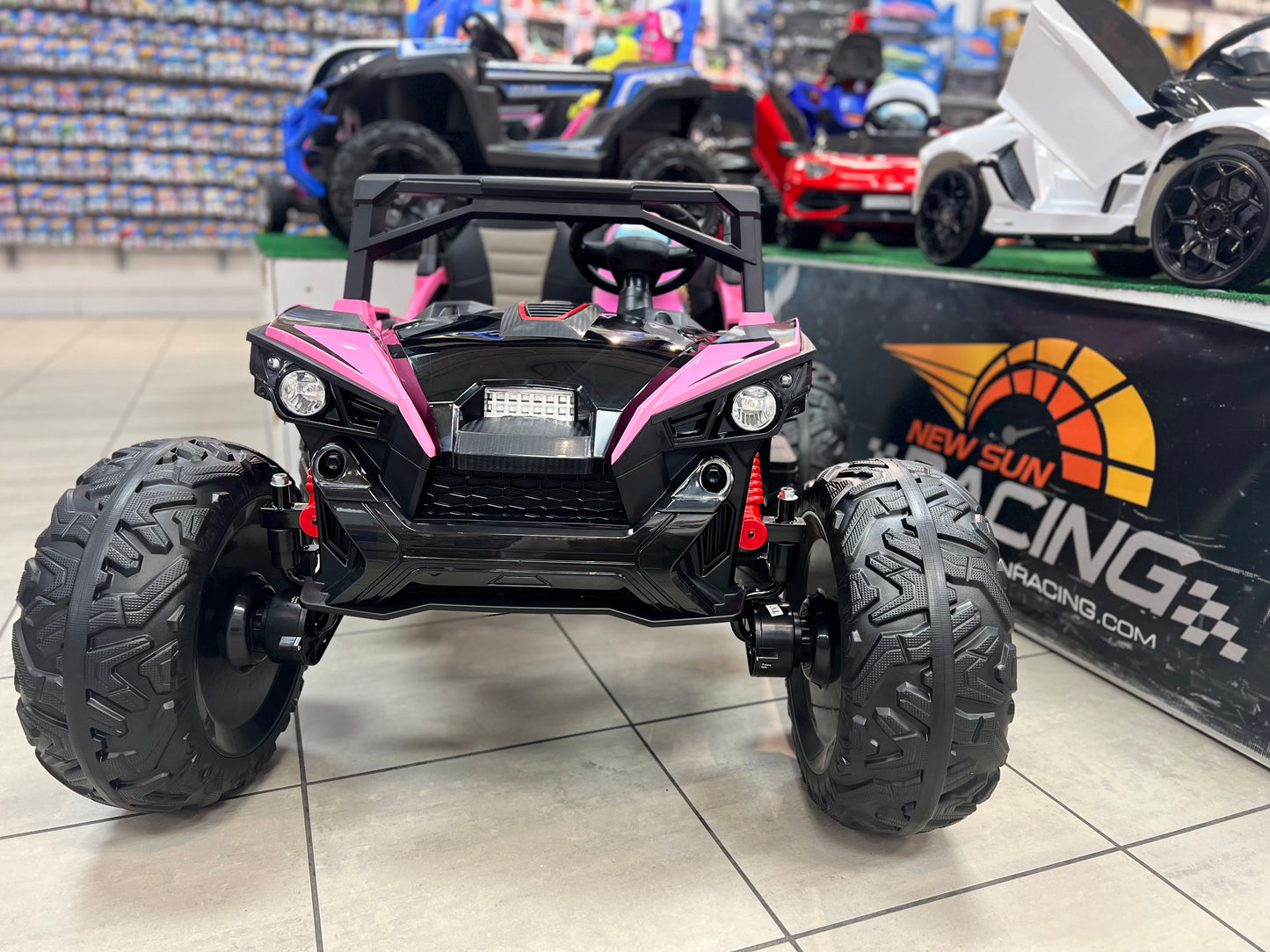 Big Tire Side x Side 24V Kids Ride-On Car With Remote Control