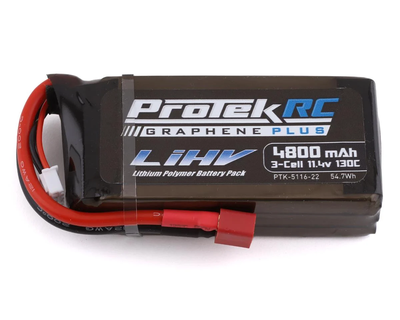 PTK511622 3S 130C Low IR Si-Graphene + HV Shorty LiPo Battery (11.4V/4800mAh)