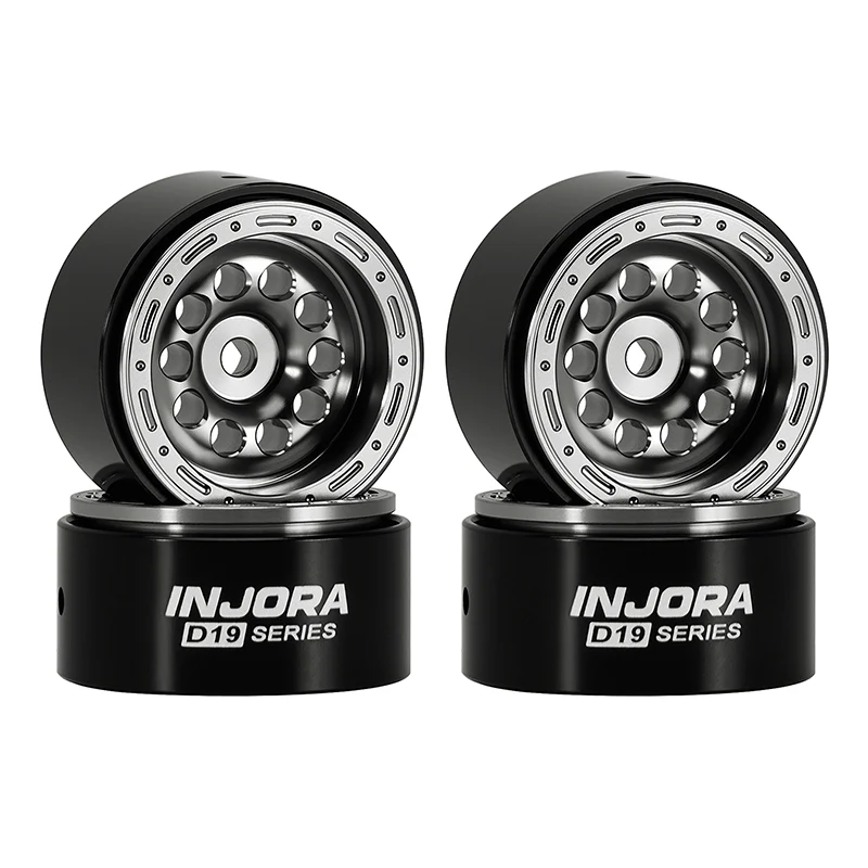 W7008TI-19 INJORA 0.7" D19 Aluminum Wheels for 1/30 SCX30