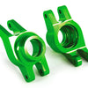 8952G  Carriers, stub axle (green-anodized 6061-T6 aluminum)
