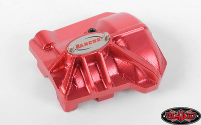 Z-S1909 TRX-4 Rancho Aluminum Diff Cover - Red