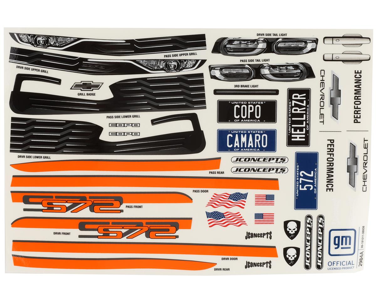 JCO0470 2022 Chevrolet Copo Camaro Street Eliminator Drag Racing Body (Clear)
