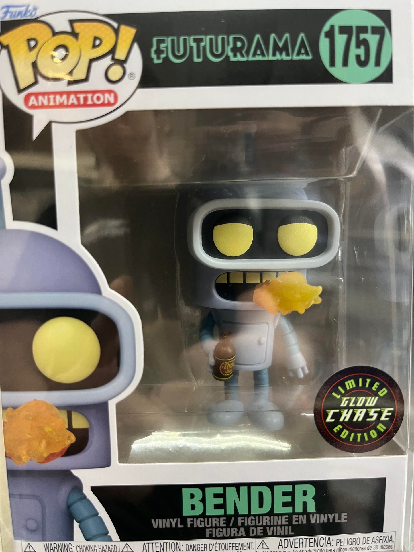 FU81941 CHASE! Futurama Bender Funko Pop!