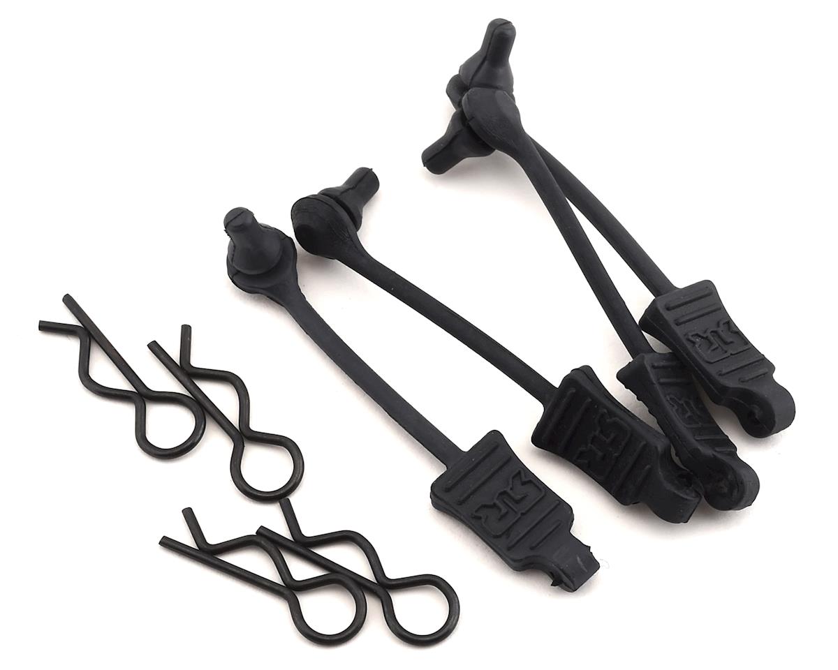 ARA390165 1/10 Body Clip Retainer (Black) (4)