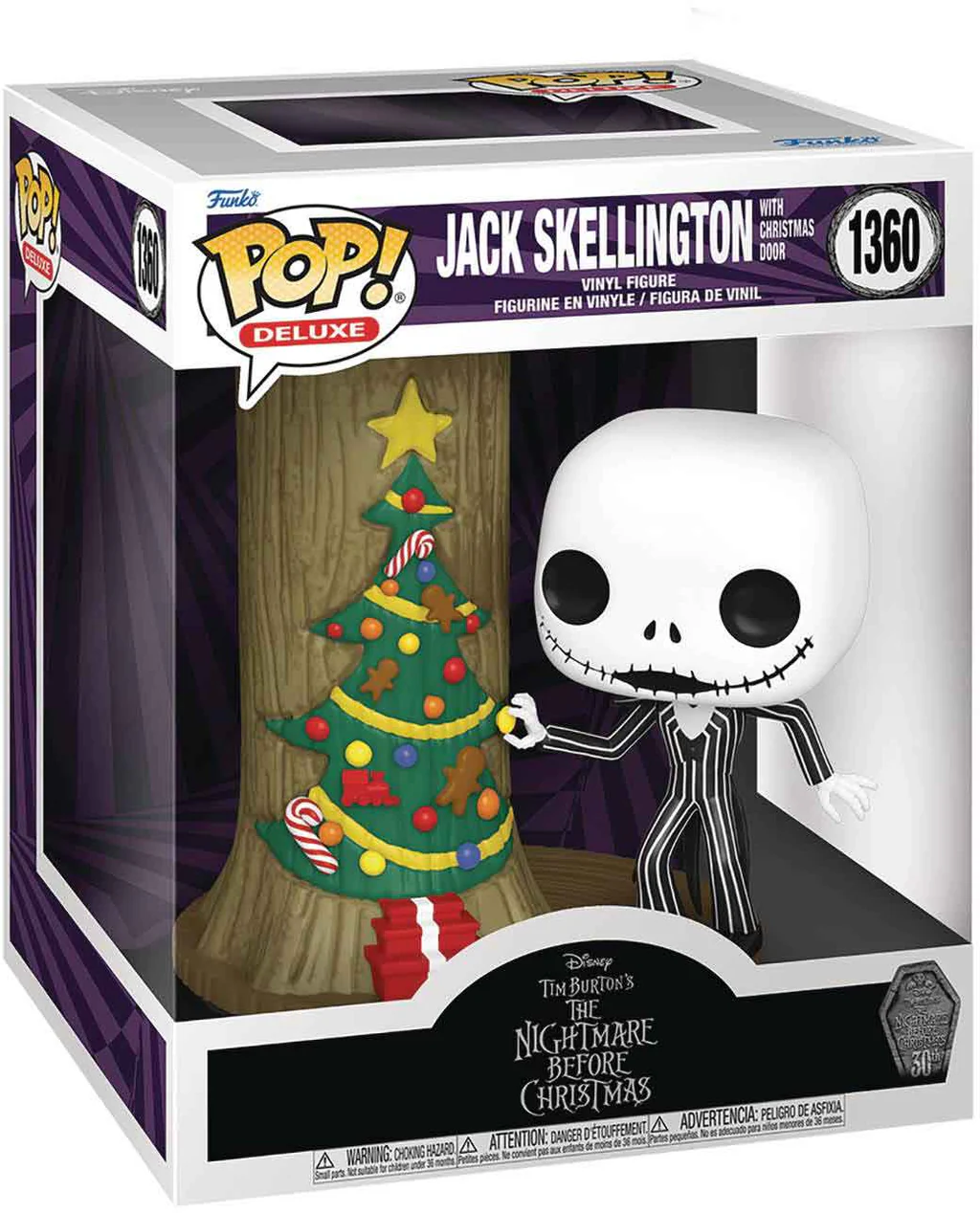 FU72310 Jack Skellington with Christmas Door #1360