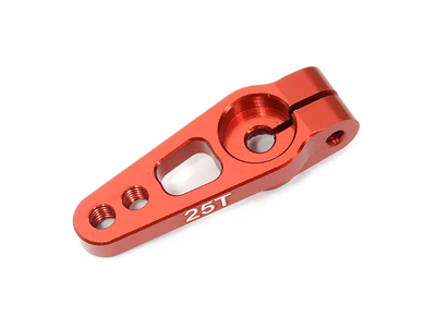 INTC28133RED Billet Machined Alloy Servo Horn 25T