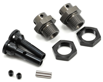 TKR1654-17 17mm M6 Driveshaft Hub Adapter Set (Slash) (2)