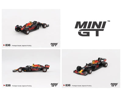 MJMGT00836-BL Mini Gt 1:64 F1 Red Bull Racing RB16B #11 Sergio P. 2021 Win