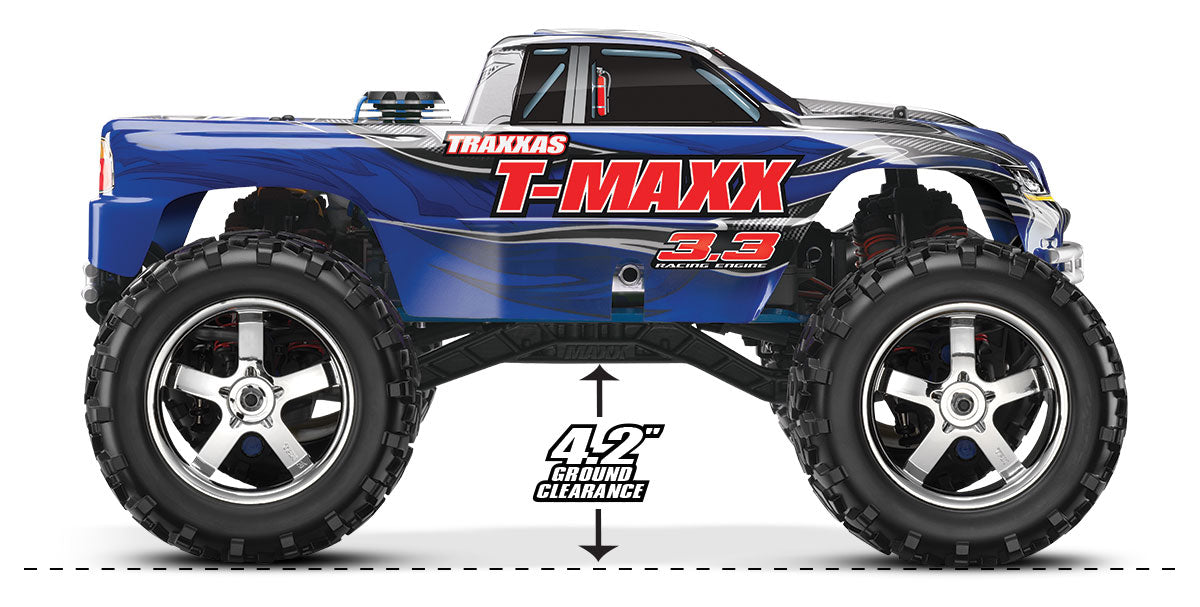 49077-3 T-Maxx 3.3 1/10 Scale 4x4 Nitro Monster Truck
