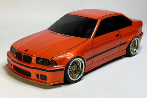 APlastics E36 Coupe Clear Body