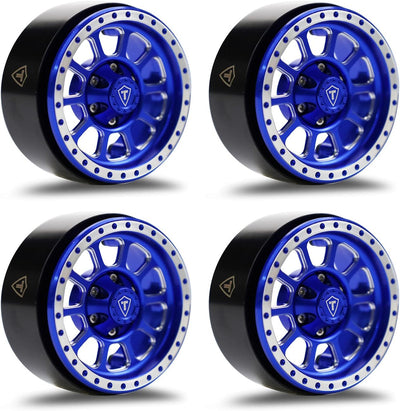 TLHTWHEELS-08 Treal 1.9 Beadlocks Blue