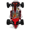 UPG-14293 UpGrade RC "Flame" Graphic Set for Losi® 22S™ Sprint Car (Red)