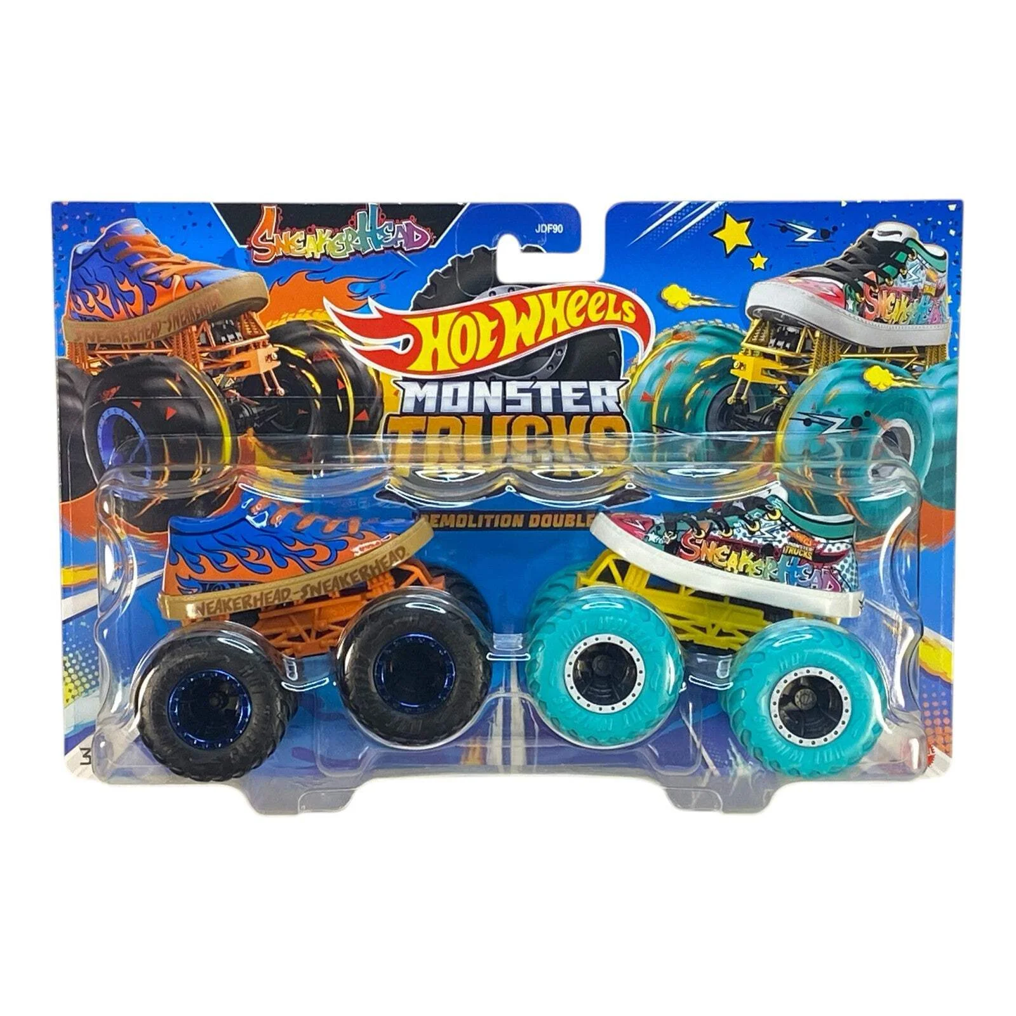 HWHNW51 HotWheels Monster Trucks SneakerHead Vs SneakerHead