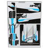 UPG-14300 UpGrade RC "Vector" Graphic Set for Losi® 22S™ Sprint Car (Blue)