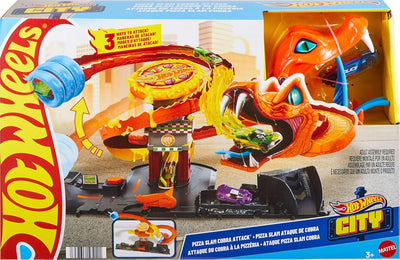 HWHTN81 Hot Wheels City Pizza Slam Cobra Attack