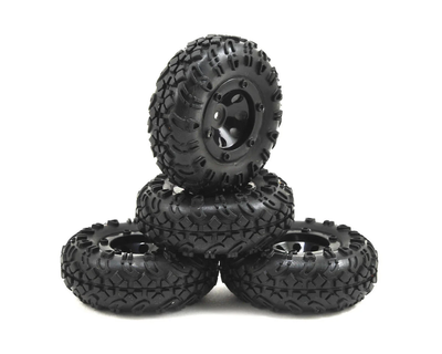 ECX40005 Temper 1/24 Premounted Tire Set (4)