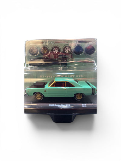 M2Machines 34001-14 - 1968 Dodge Dart GTS - Teal/Gold CHASE!