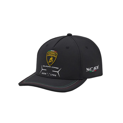 400023120001 Automobili Lamborghini SC63 Hypercar Team Hat - Black