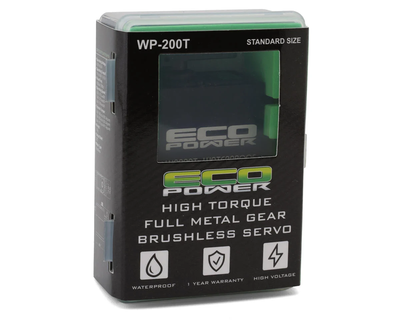 ECP-200T EcoPower WP200T Waterproof High Torque Metal Gear Brushless Servo