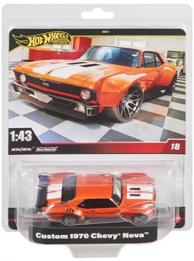 HWHMD41 1:43rd Premium Custom 1970 Chevy Nova