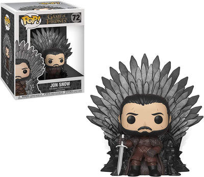 FU37791 GOT- JON SNOW W/THRONE