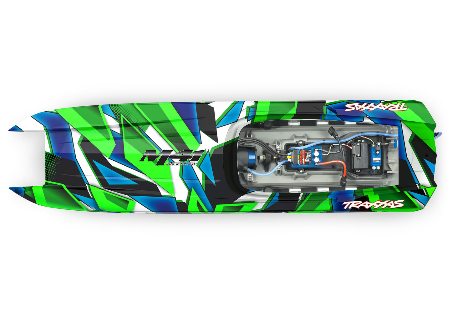 57046-4 M41 Wide Body 40" Catamaran Brushless Race Boat