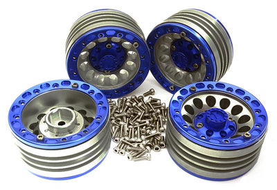 INTC28093BLUE Billet Machined 1.9 Alloy Wheels