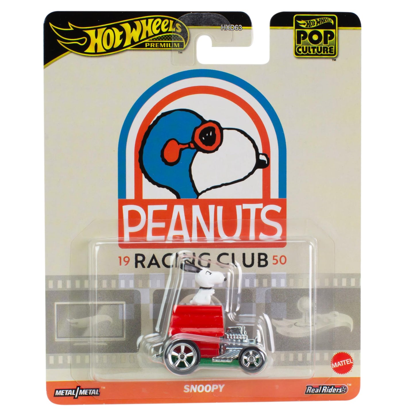 HWJBL84 Hot Wheels Premium Peanuts Snoopy