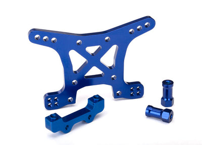 6839X Aluminum Shock Tower - Front - Blue