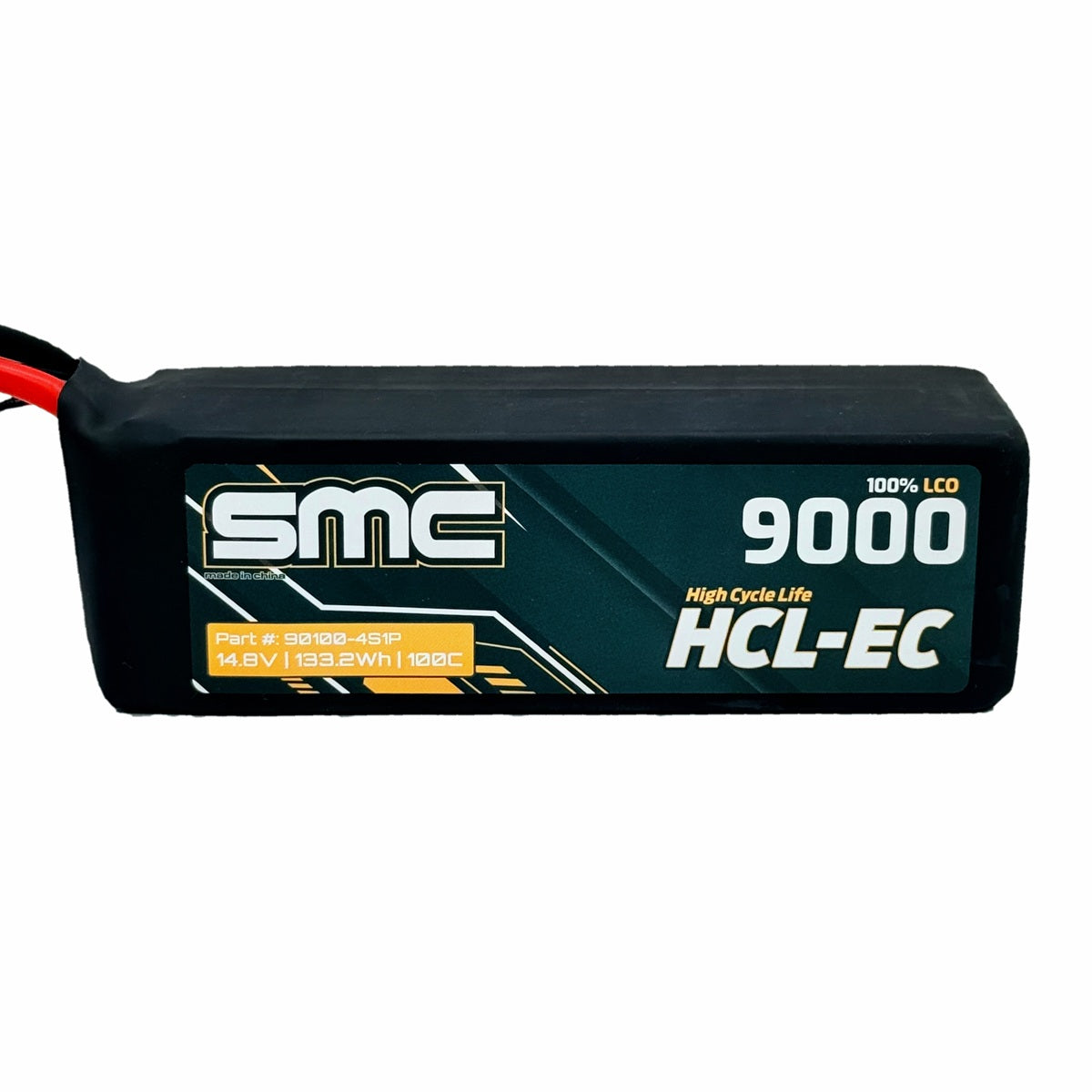 SMC90100-4S1P HCL-EC 14.8V 9000mAh 100C G10 Protection Plates - EC5 Plug