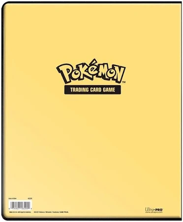 PKU16544 Ultra Pro 9 Pocket Protfolio Binder- Pikachu