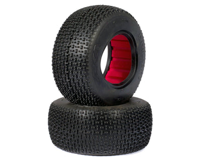 AKA13020VR Cityblock 3 Wide Short Course Tires (2) (Super Soft)