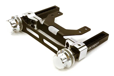 C27867SILVER Rear Body Mount & Adjustable Post Set for Traxxas 1/10 Bigfoot 2WD Model 36084-1