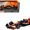 Burago 18-28040LN BUR 1:24 Race F1 Lc Laren MCL38 #4 W/ Figure L Norris