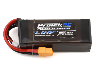 PTK5573 4S 90C Si-Graphene + HV LiPo Battery w/XT60 Connector (15.2V/1800mAh)