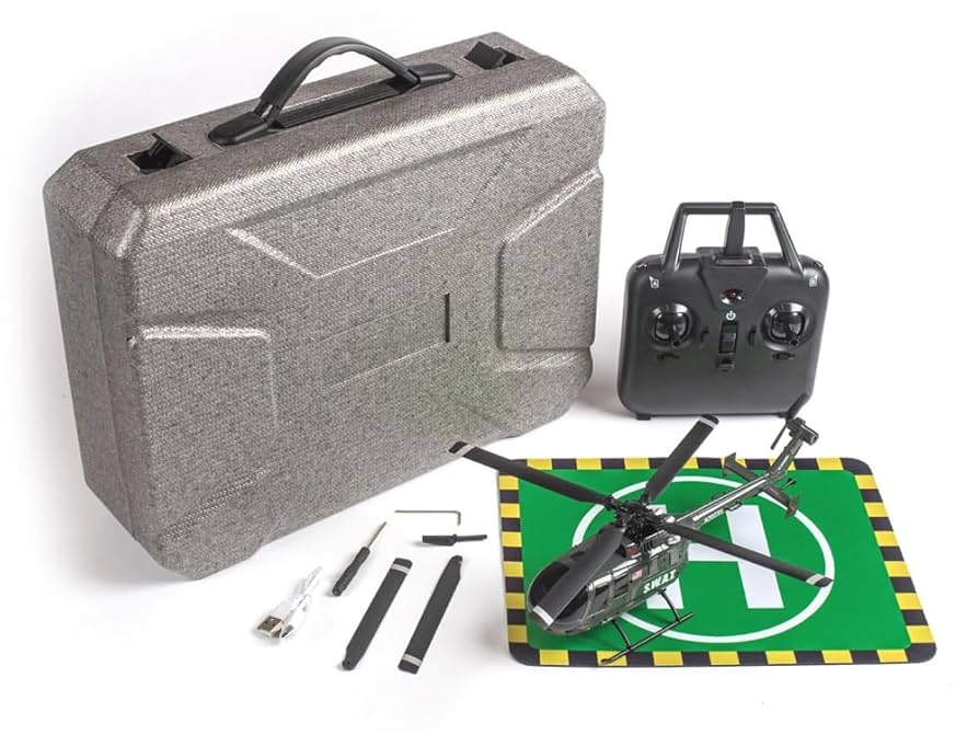 S.W.A.T-RGR6053 Hero-Copter 4-Blade RTF Heli - Swat