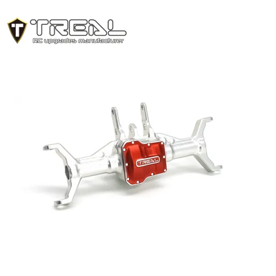 X003QX7DWH TREAL Aluminum 7075 Front Axle Housing, w Caster Blocks (C-Hubs) for 1/18 TRX4M Defender Bronco-Silver