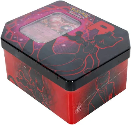 PKU10-10135-102 Pokemon TCG Team Rocket Tin ( Style May Vary)