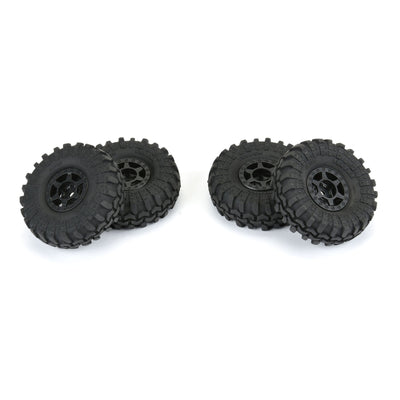 PRO1021410 1/5 In Stock 1/24 Interco Super Swamper F/R 1.0" Tires MTD 7mm Black Holcomb (4)
