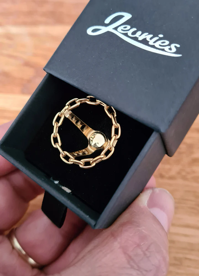 Jevries Chain Wheel Gold