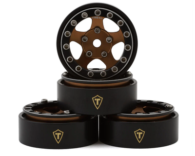 TLHTSCX24-73 1.0 Beadlocks - Brass Rings - Bronze