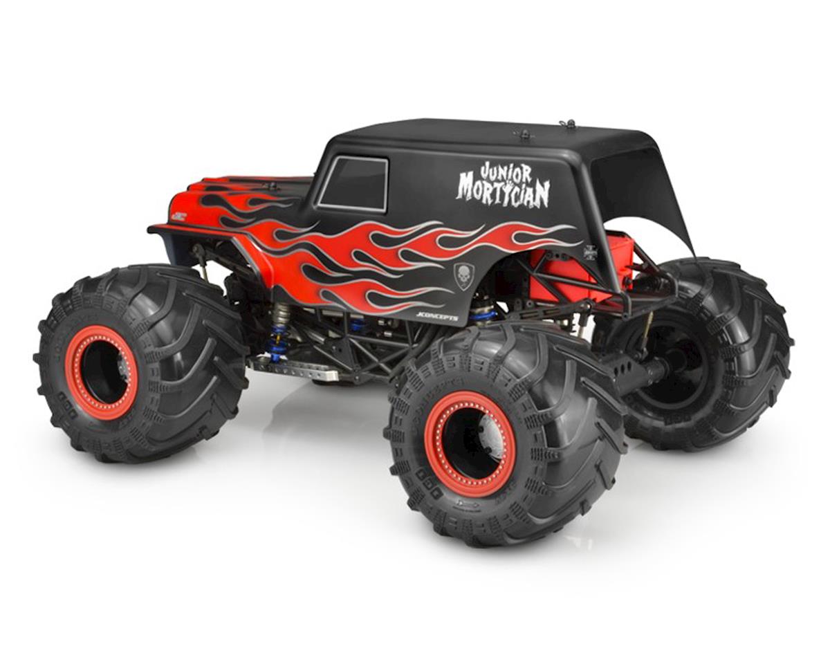 JCO0424 Junior Mortician Monster Truck Body (Clear) (12.5")