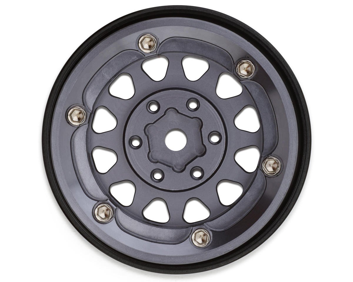 YQW-1311BG Injora 1.3" D-Slot Aluminum Micro Crawler Beadlock Wheels