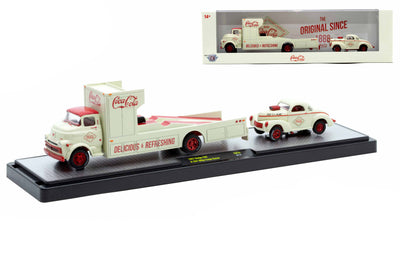 M2Machines 56000-TW34 1:64th Scale Auto Haulers Coca-Cola (Dodge L600) Pack - CHASE!