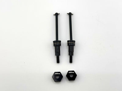 NSRAR11839 Rear Upgrade Metal Drive Shaft CVD For Arrma 1/18 Mojave - 2pc