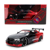 Jada 38346 1:24 2002 Nissan Skyline GT-R (R34) ADVAN – Black Red – Autoworks