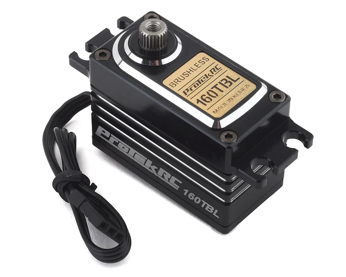 PTK-160TBL ProTek RC 160TBL "Black Label" Low Profile High Torque Brushless Servo (High Voltage/Metal Case)