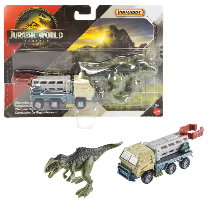 MBJGL74 Matchbox Jurassic World Dino Transporters Assortment (1pc)