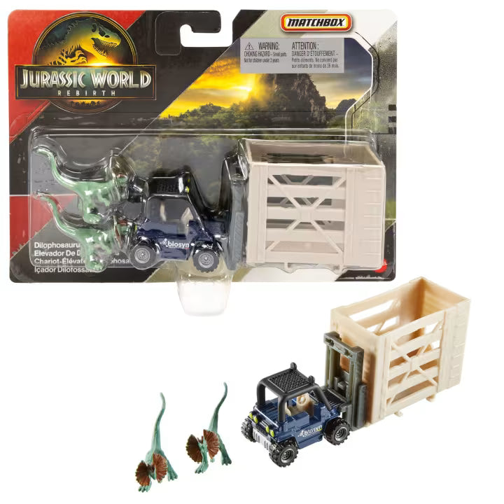 MBJGL74 Matchbox Jurassic World Dino Transporters Assortment (1pc)